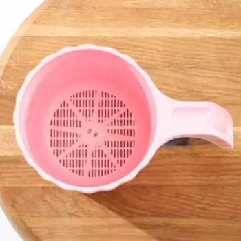 Просеиватель для муки, 250 мл, цвет МИКС