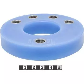 Проставка опоры передней амортизационной стойки, 20мм, 7-12-0332, синий