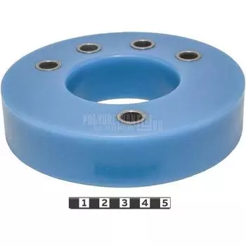 Проставка опоры передней амортизационной стойки, 30мм, 7-12-0313, синий