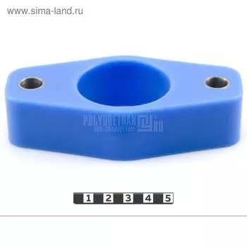 Проставка опоры заднего амортизатора, 30мм, 17-12-7603, синий