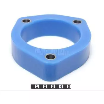Проставка опоры задней амортизационной стойки, 30мм, 1-12-1783, синий