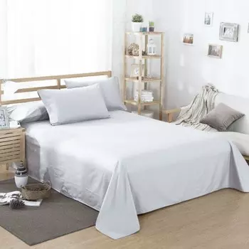 Простынь, размер 145х215 см, цвет белый