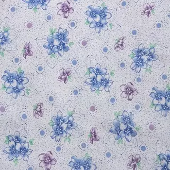 Простыня 180х210 см, ситец 105г/м, цвет МИКС, хлопок 100%