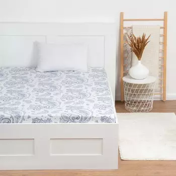 Простыня 1,5 сп Экономь и Я 150*215±3 "Восточный узор" 120 гр/м2, 100%хлопок, бязь