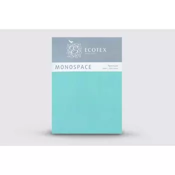 Простыня 1.5 сп «Моноспейс», размер 150х215 см, цвет бирюзовый