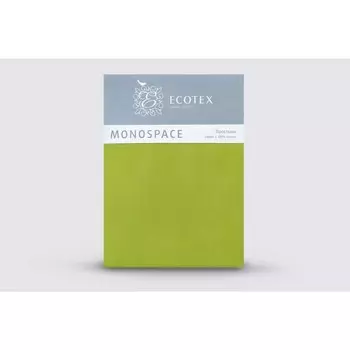 Простыня 1.5 сп «Моноспейс», размер 150х215 см, цвет салатовый