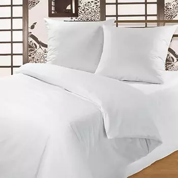 Простыня 1,5сп 150х215 см, бязь 100% хлопок отбеленная 120г/м