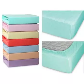 Простыня Cleo, трикотаж, размер 200x200x25 см