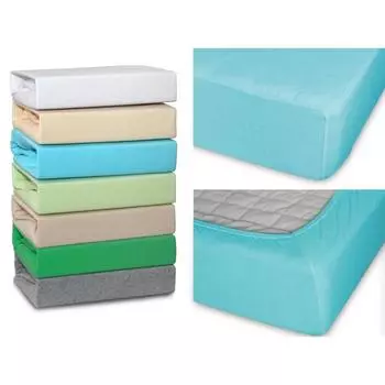 Простыня Cleo, трикотаж, размер 200x200x25 см