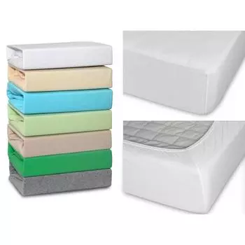 Простыня Cleo, трикотаж, размер 90x200x25 см