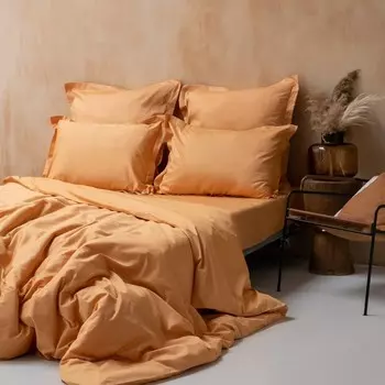 Простыня «Ферги», размер 240х260 см, цвет медовый