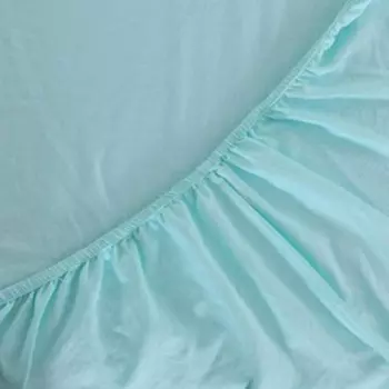 Простыня «Ирианна», размер 240 × 260 см, ментоловый, жатка