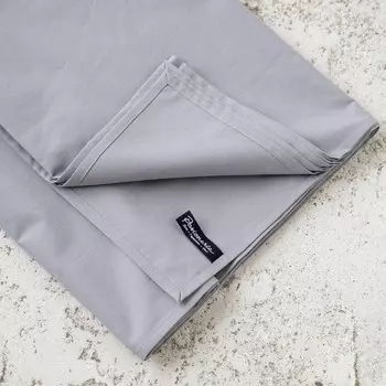 Простыня «Эра», размер 235х260 см, цвет серый