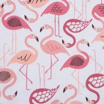 Простыня Этель «Фламинго», размер 200х220 см, бязь