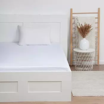 Простыня 2 спальная «Этель» Hotel, 200215±3 см, страйп-сатин