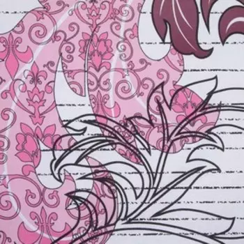 Простыня Этель «Иллюстрация», 150*220 см,100% хлопок, бязь, 125 г/м²