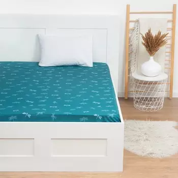 Простыня LoveLife «Стрекоза» 220х240 см, 100% хлопок, поплин, 125 г/м