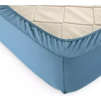 Простыня на резинке «Голубая ель», размер 90х200х20 см