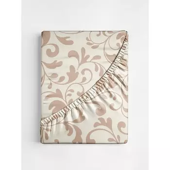 Простыня на резинке «Гжель», размер 200х200x20 см