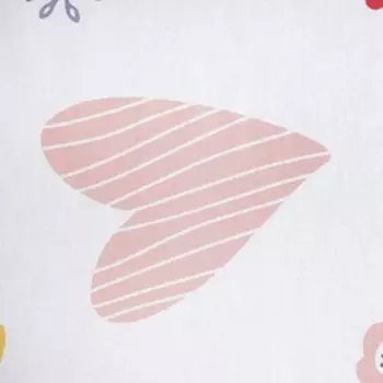 Простыня на резинке Этель Flower garden 140х200 + 25 см, 100% хлопок