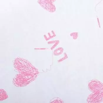 Простыня на резинке «Этель» Love 160х200х20 см