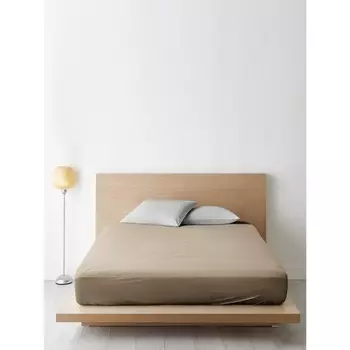 Простыня на резинке «Кофе с молоком», размер 200х200x20 см