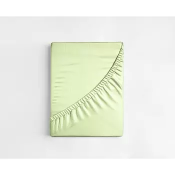 Простыня на резинке «Нежный лимон», размер 200х200x20 см