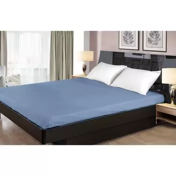 Простыня на резинке Primavelle, размер 90x200 см, цвет деним