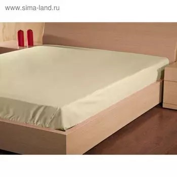 Простыня на резинке, размер 140х200 см