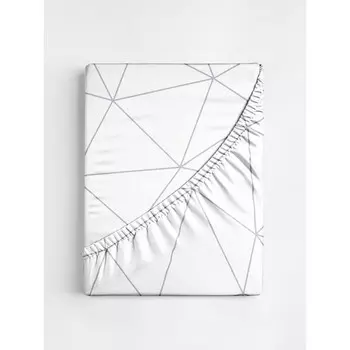 Простыня на резинке, размер 180х200х20 см