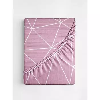 Простыня на резинке, размер 180х200х20 см