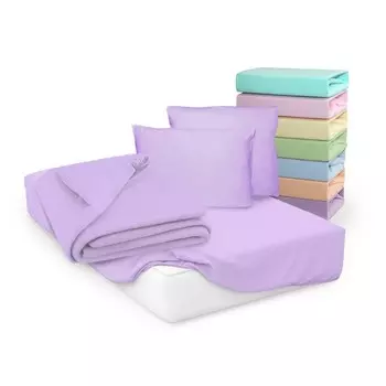 Простыня на резинке, размер 180x200x25 см