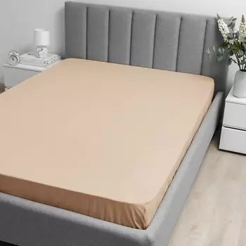 Простыня на резинке, размер 200x200 см