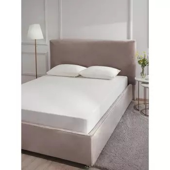 Простыня на резинке Shea butter, размер 160х200х20 см