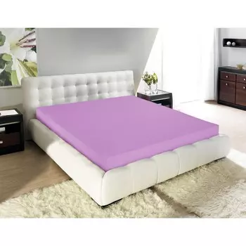 Простыня на резинке Violet, размер 160х200х20 см, цвет фиолетовый