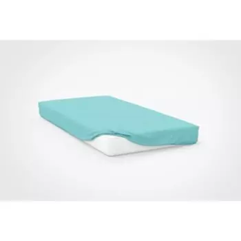 Простыня, размер 120×200×20 см, цвет ментоловый