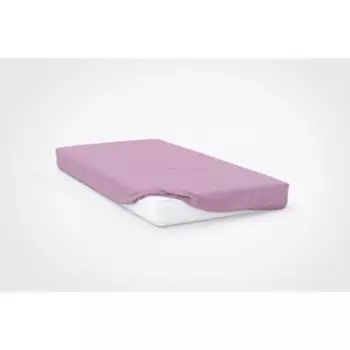 Простыня, размер 120×200×20 см, цвет розовый