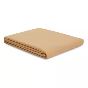Простыня, размер 240х260 см, цвет песочный