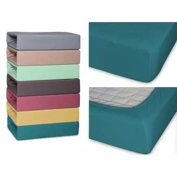 Простыня Cleo, трикотаж, размер 90x200x25 см