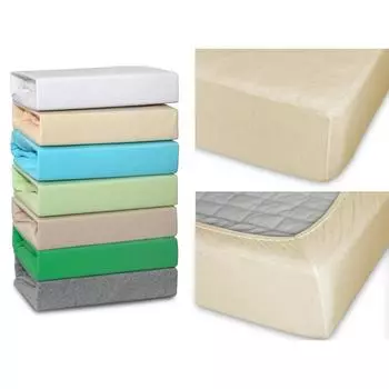 Простыня Cleo, трикотаж, размер 90x200x25 см