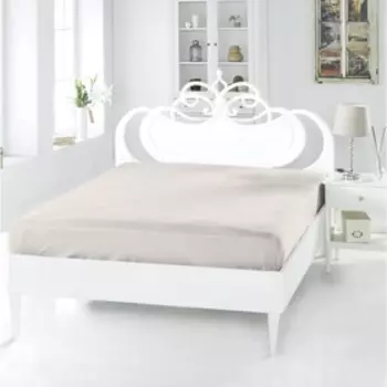 Простыня Servan, размер 240 х 260 см, сатин, стоне