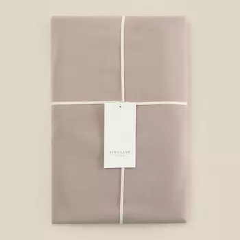 Простыня SL Home Cotton 245*260 см, цв.бежевый, 100% жатый хлопок