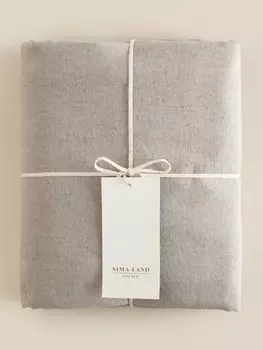 Простыня SL Home Linen collection 235*260 см , цв.бежевый, лён30%/хлопок70%
