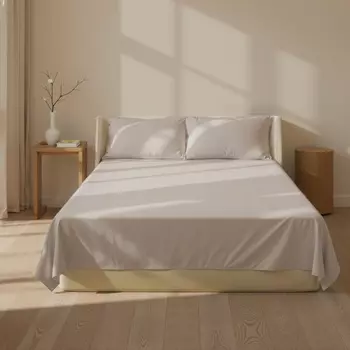 Простыня евро-макси SL Home Modal, 235280 см, серая, модал