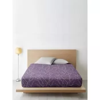 Простыня «Верба», размер 147х215 см, цвет лиловый