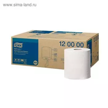 Протирочная бумага Tork Reflex в рулоне с ЦВ (съемная втулка) (M4), 771 лист