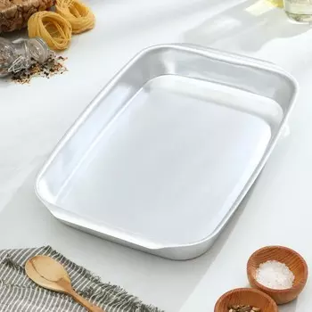 Противень, 2842 см, цвет серебряный