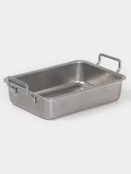 Противень для подачи Hanna Knvell Vanha, 17.511.55.3 см, нержавеющая сталь, серебристый