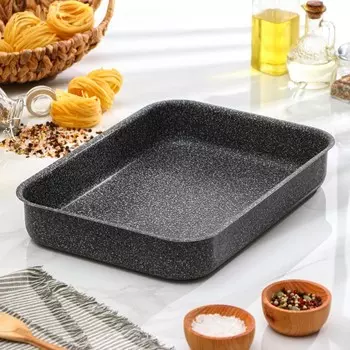 Противень Onyx, 27,5366,2 см, антипригарное покрытие, цвет серый