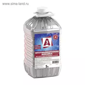Противоморозная добавка A3 для бетона 5л (-15 С)